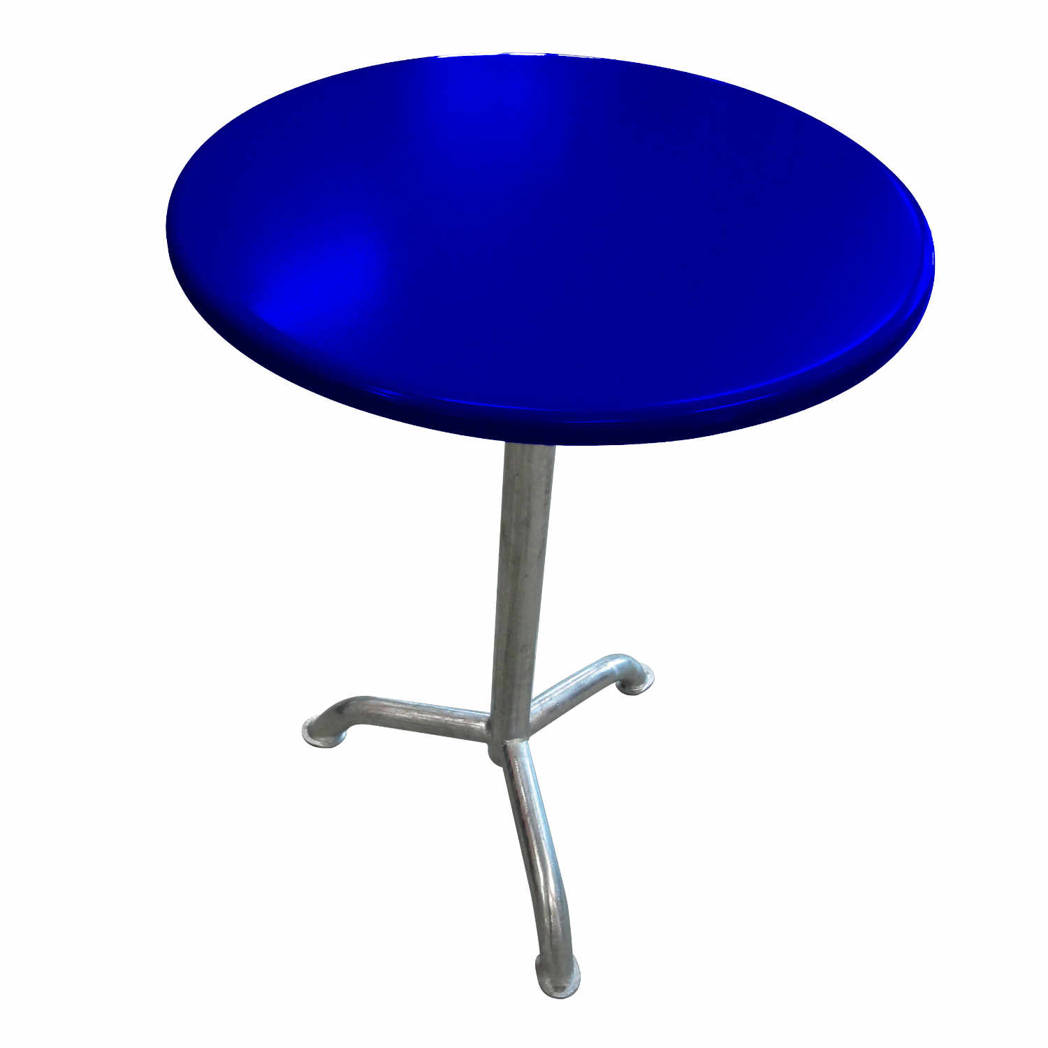Bättig light Bistrotisch, Tischplatte ral 3000 rot Bättig light Bistrotisch, Tischplatte ral 3000 rot von manufakt