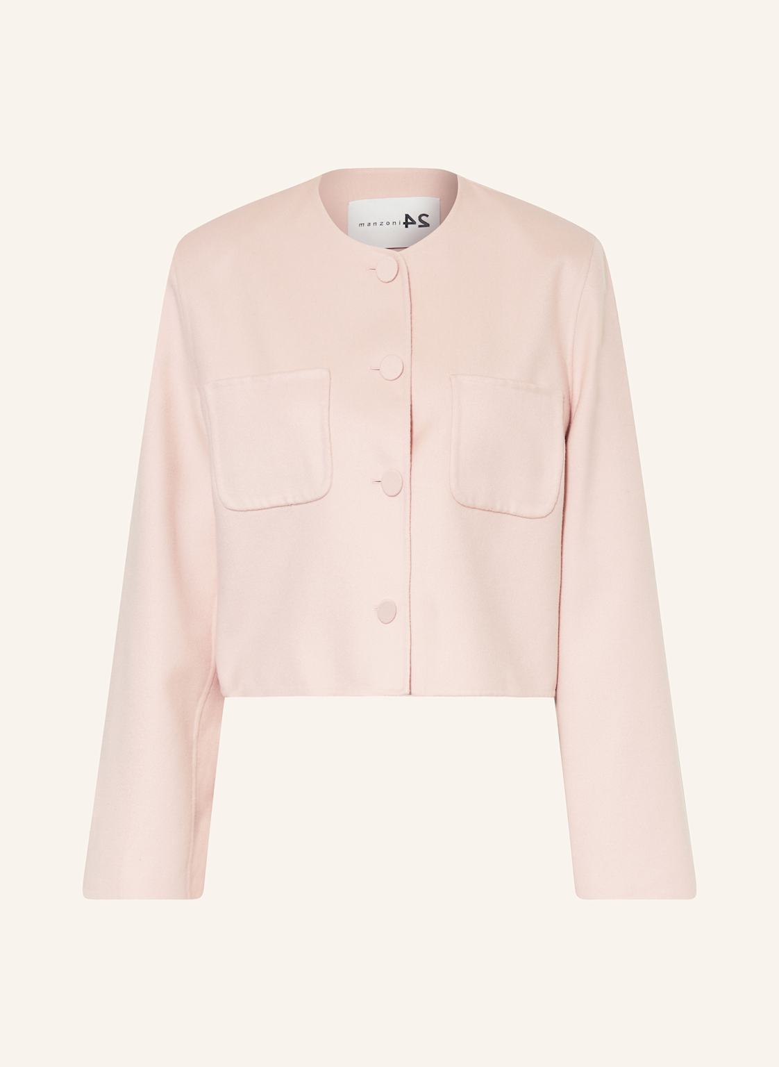 Manzoni 24 Kastenjacke rosa Manzoni 24 Kastenjacke rosa von manzoni 24