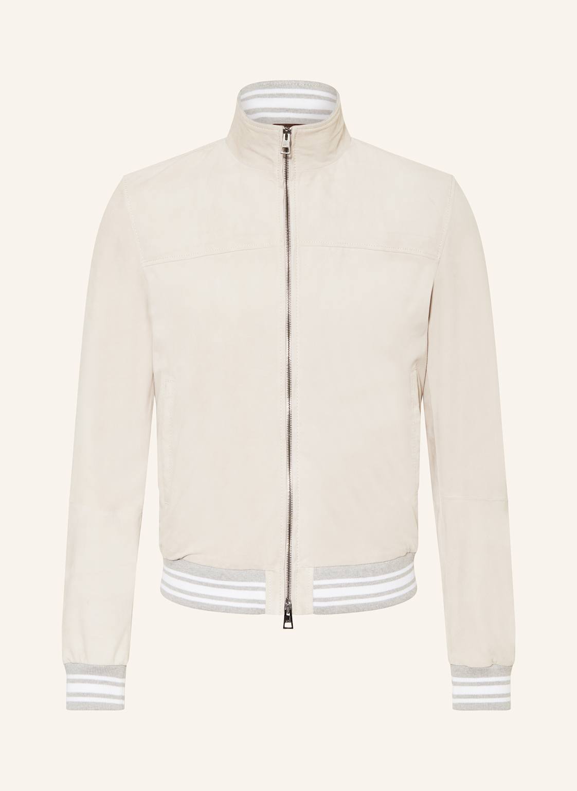 Manzoni 24 Lederblouson beige Manzoni 24 Lederblouson beige von manzoni 24