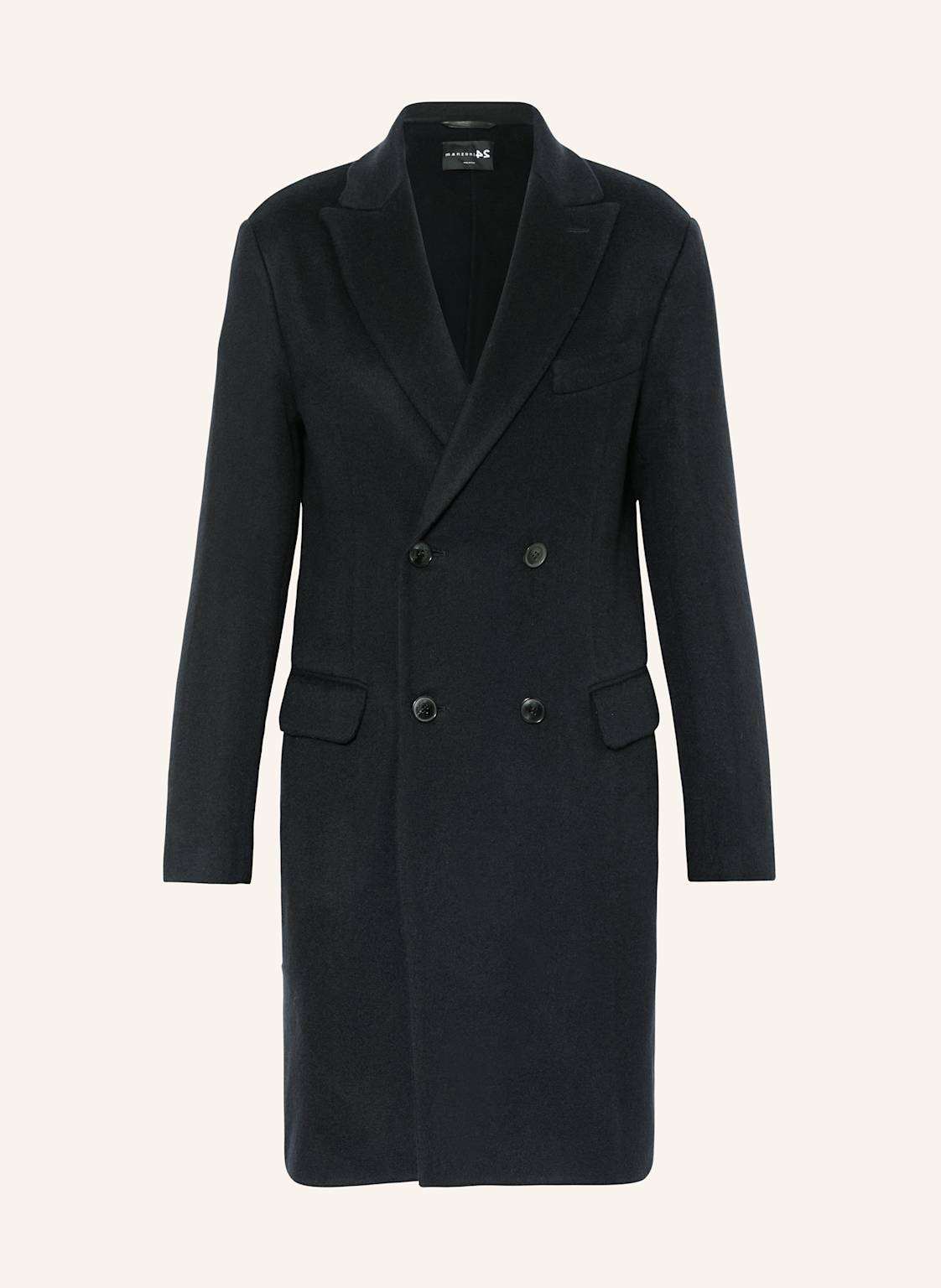 Manzoni 24 Wollmantel Mit Cashmere blau Manzoni 24 Wollmantel Mit Cashmere blau von manzoni 24