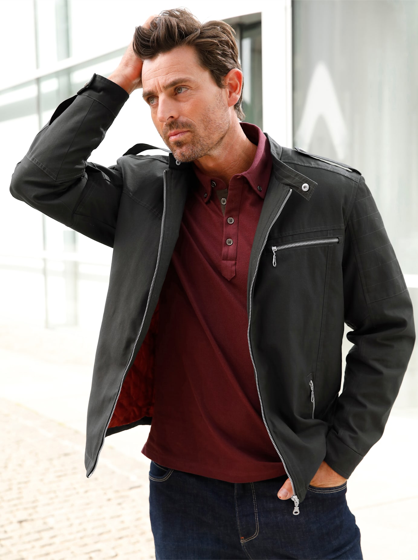 Marco Donati Blouson, ohne Kapuze Marco Donati Blouson, ohne Kapuze von marco donati