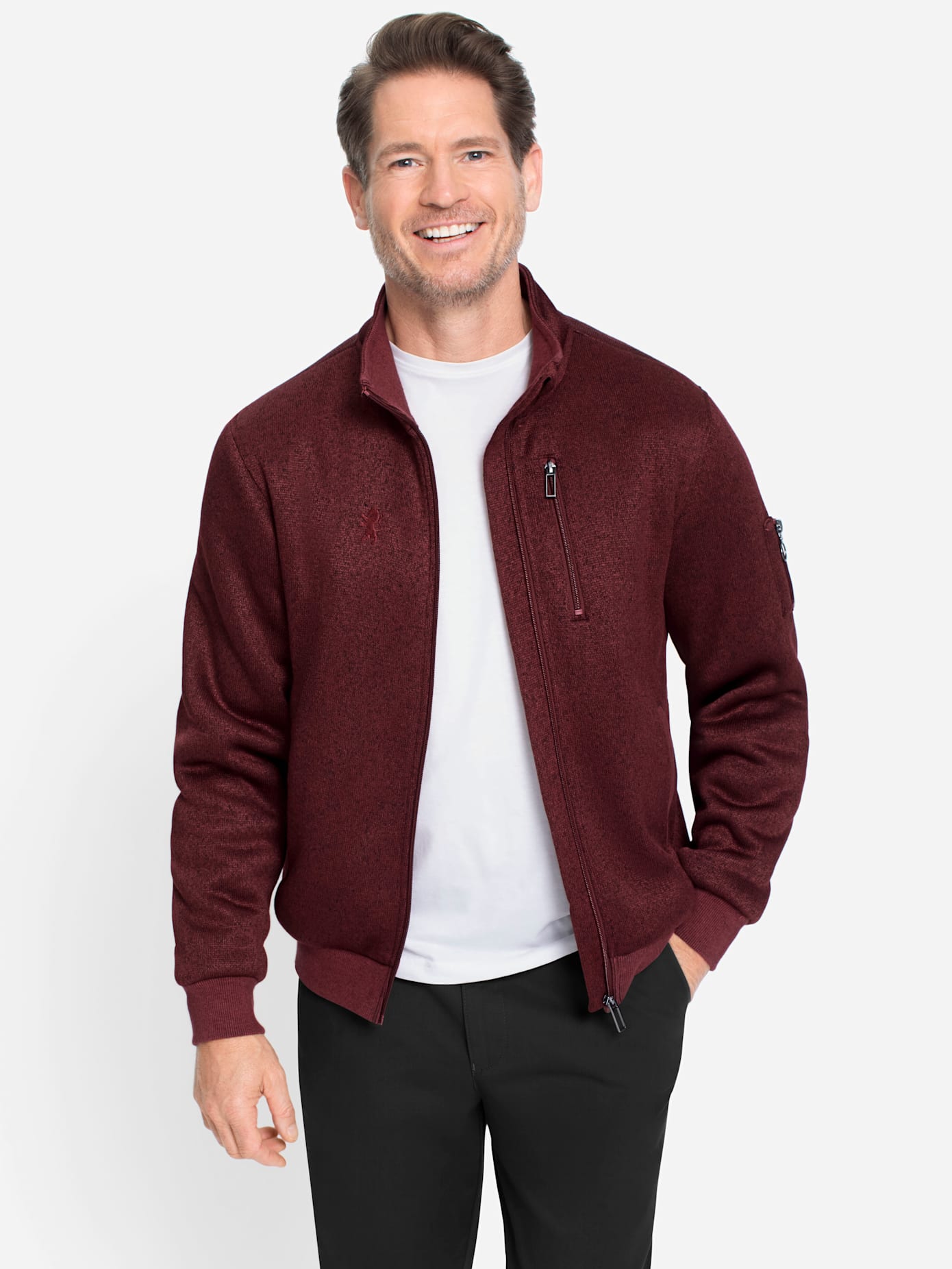 Marco Donati Fleecejacke Marco Donati Fleecejacke von marco donati