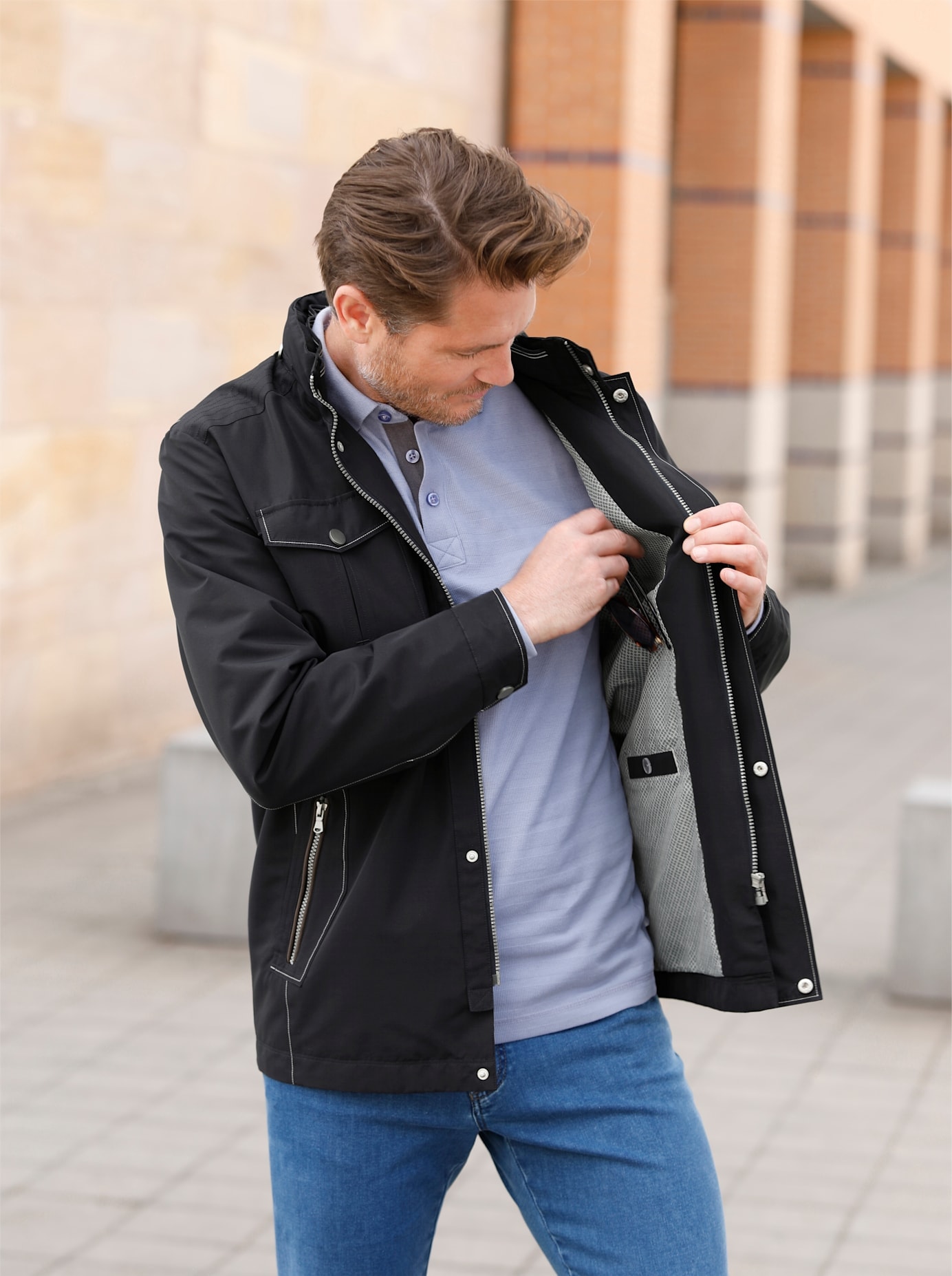 Marco Donati Funktionsjacke, mit Kapuze Marco Donati Funktionsjacke, mit Kapuze von marco donati