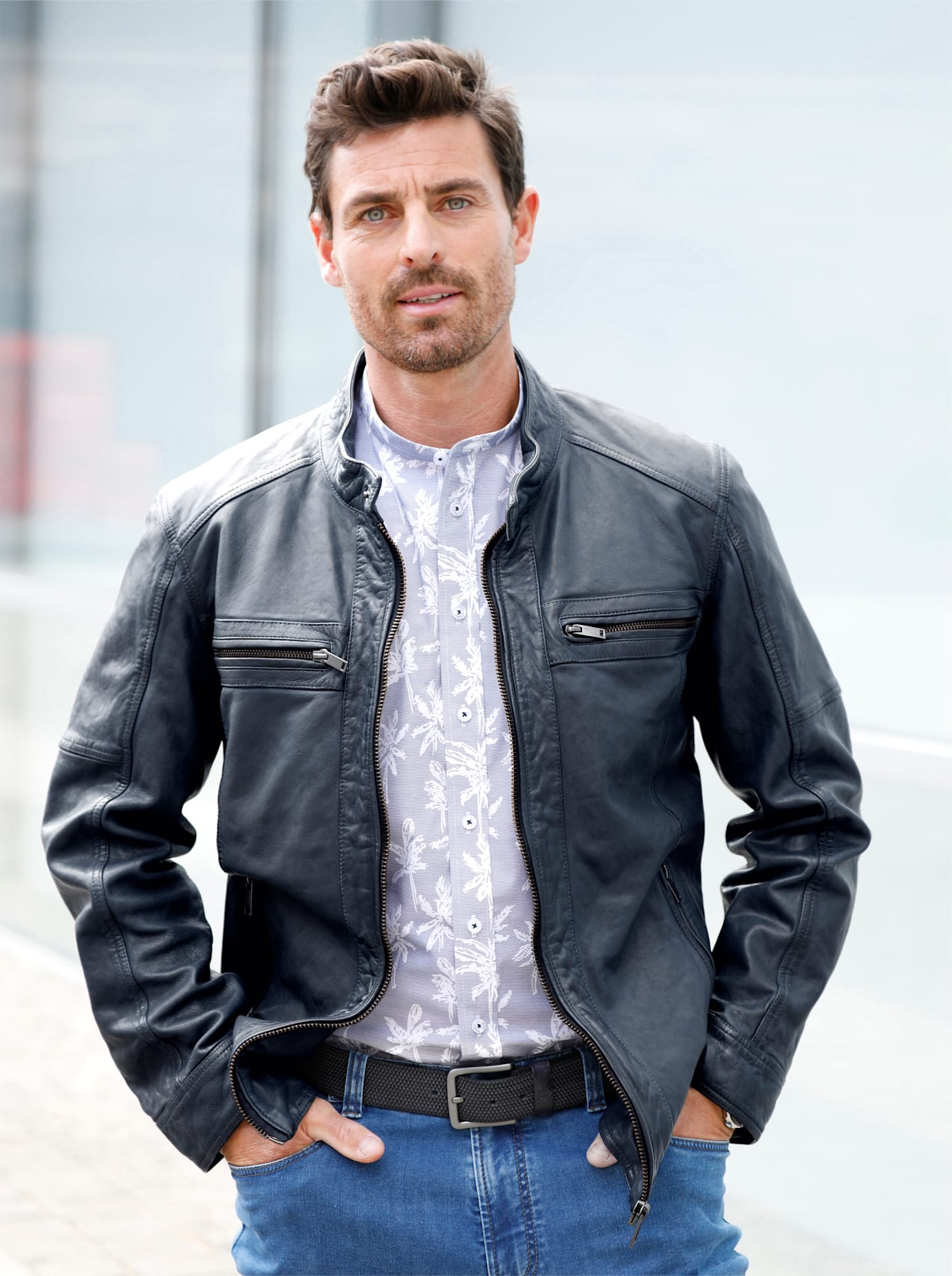 Marco Donati Lederjacke, ohne Kapuze Marco Donati Lederjacke, ohne Kapuze von marco donati