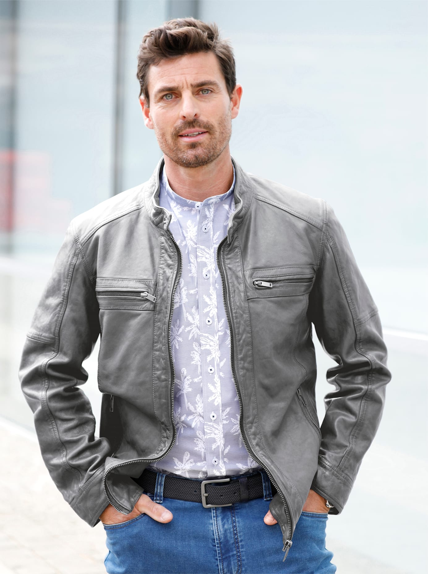 Marco Donati Lederjacke, ohne Kapuze Marco Donati Lederjacke, ohne Kapuze von marco donati