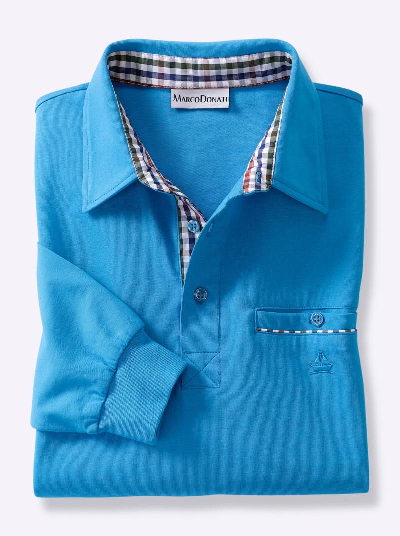 Poloshirt »Langarm-Shirt« von marco donati