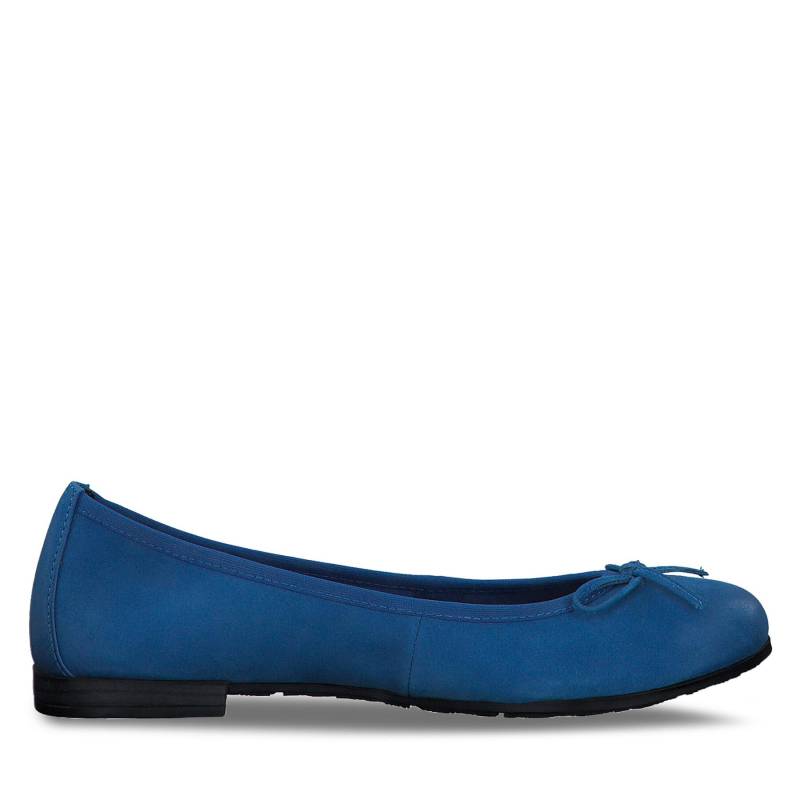 Ballerinas Marco Tozzi 2-2-22100-20 Blau von marco tozzi