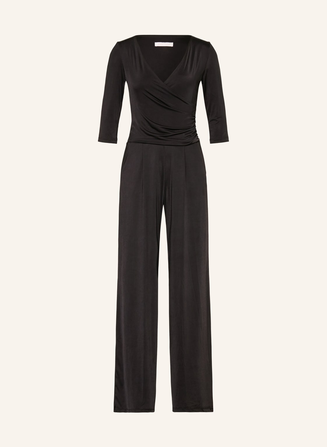 Marivie Jersey-Jumpsuit Jump In! Mit 3/4-Arm schwarz von marivie