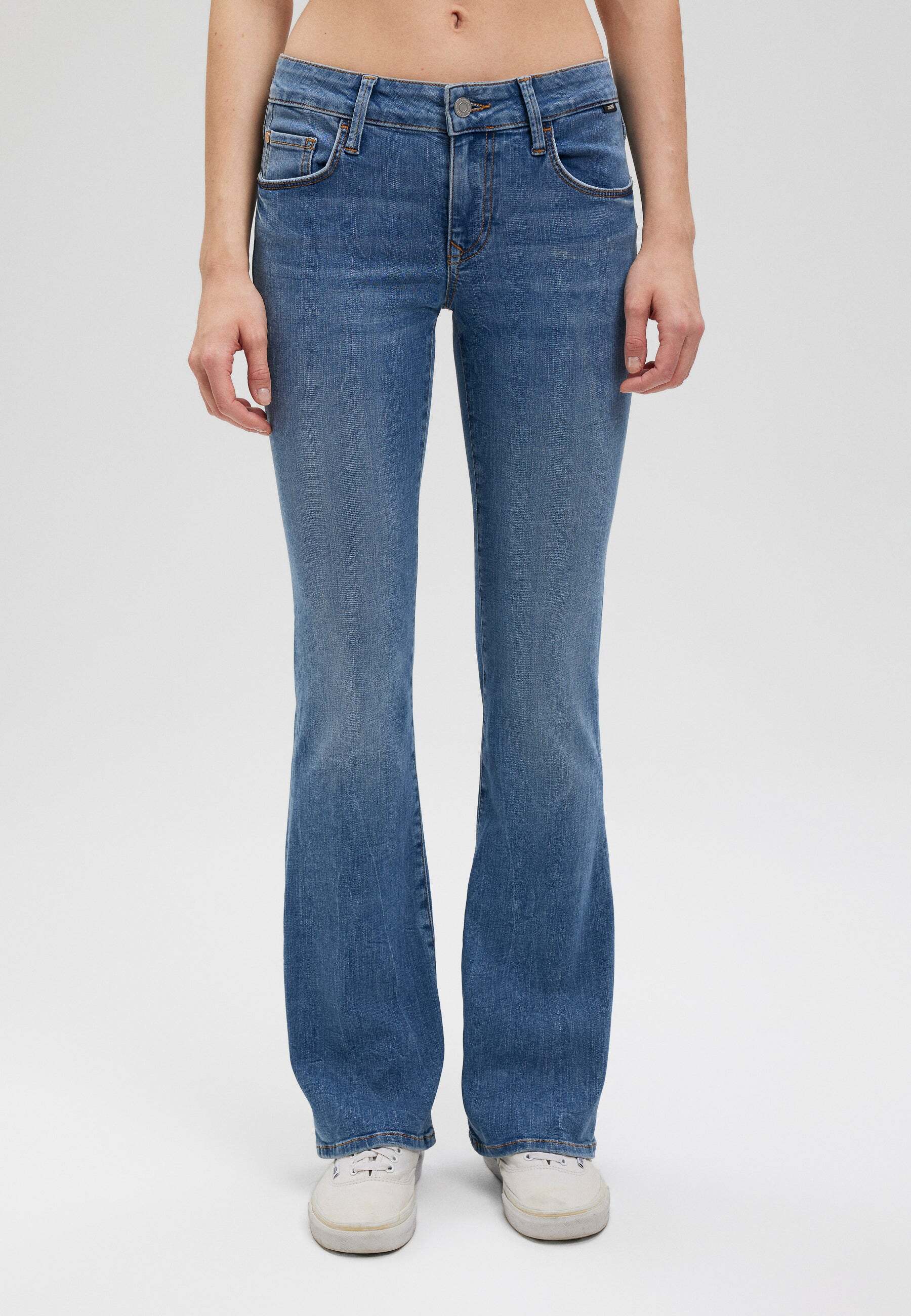 Mavi Bootcut-Jeans »Mavi Jeans Bella Mid-Rise« von mavi