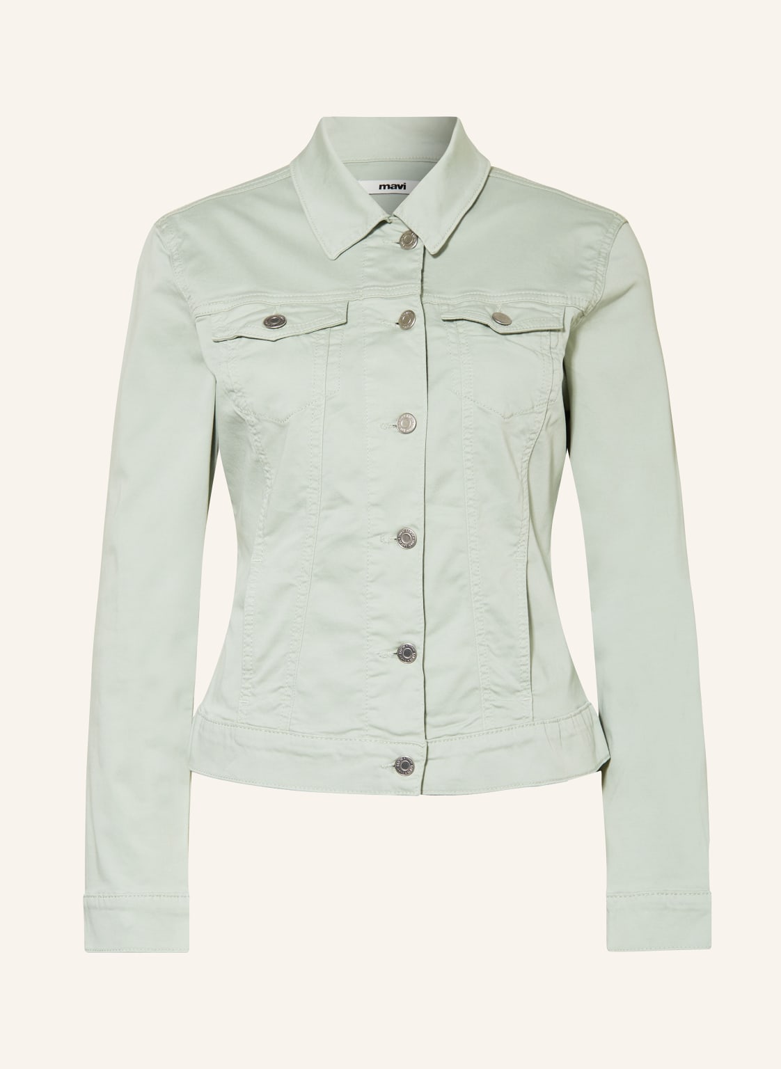 Mavi Jeansjacke Daisy gruen von mavi