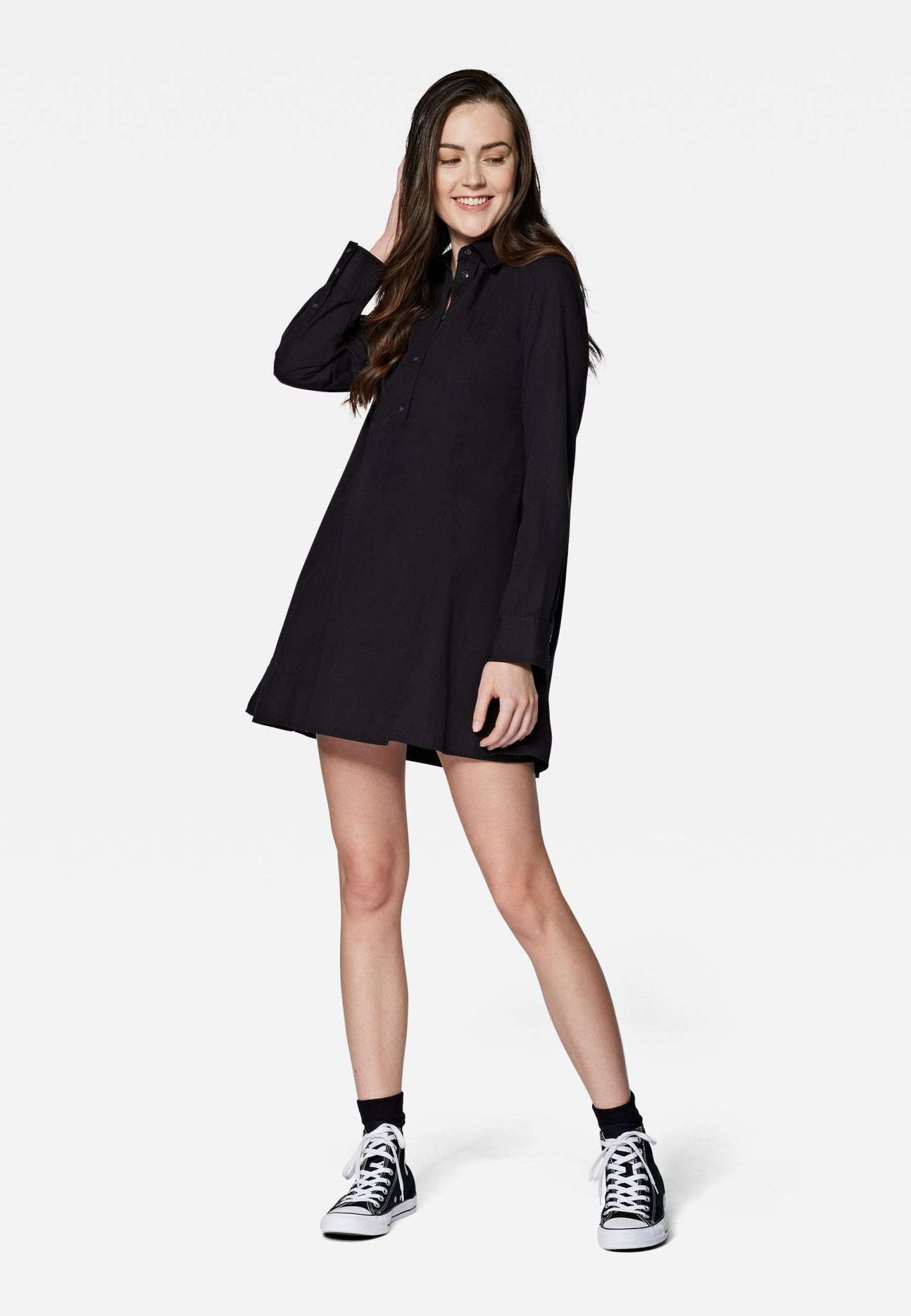 Mavi Sommerkleid »Kleider Longsleeve Short Dress« von mavi