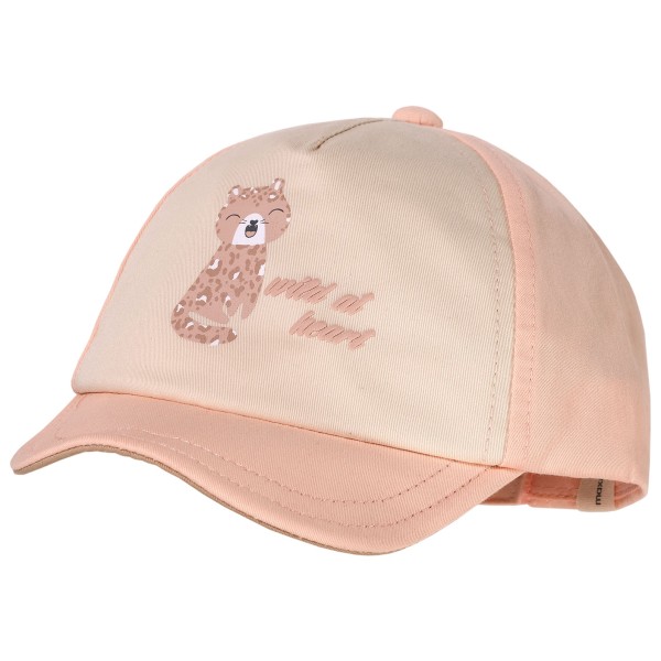 maximo - Baby Girl's Cap Wild Cat Flexdach Klettverschluß - Cap Gr 43-45 cm;47-49 cm beige von maximo