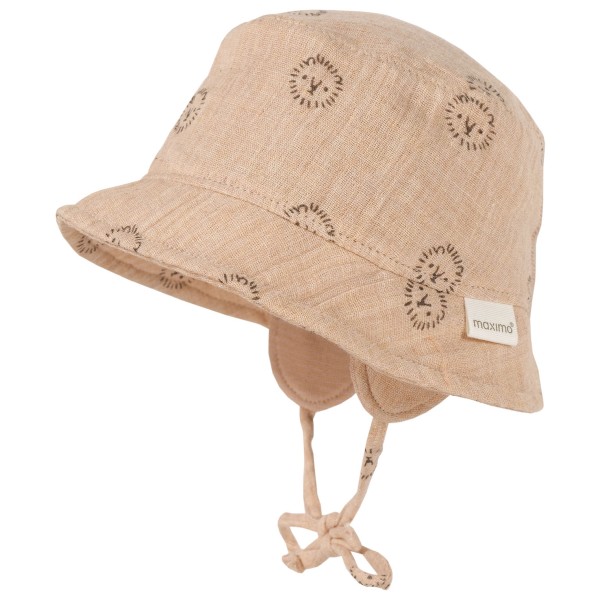 maximo - Baby's Hütchen Musselin Band Ohrenkl. Futter - Hut Gr 47 cm beige maximo - Baby's Hütchen Musselin Band Ohrenkl. Futter - Hut Gr 47 cm beige von maximo