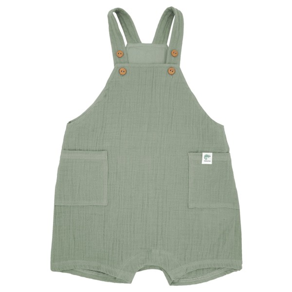 maximo - Baby's Latzshorts m. Taschen - Jumpsuit Gr 62 oliv von maximo