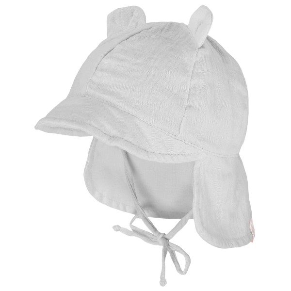 maximo - Baby's Schildmütze m. Ohren u. Nackenschutz - Cap Gr 41 cm weiß von maximo