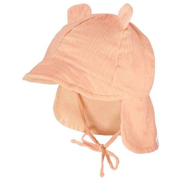 maximo - Baby's Schildmütze m. Ohren u. Nackenschutz - Cap Gr 45 cm beige von maximo