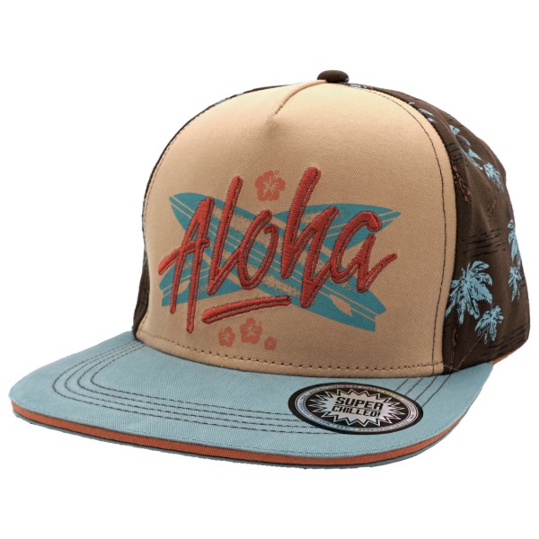 maximo - Boy's Cap Aloha Snap-Back - Cap Gr 51-53 cm;55-57 cm beige von maximo