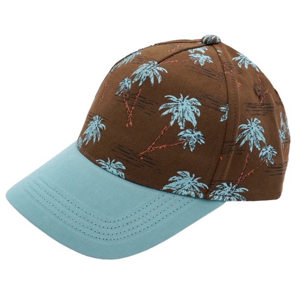 maximo - Boy's Cap Palm Tree Metallverschluß - Cap Gr 51-53 cm braun von maximo