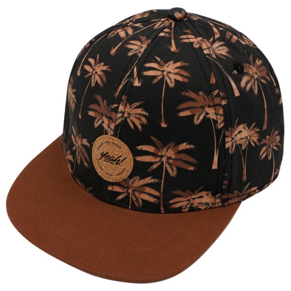 maximo - Boy's Cap Palms - Cap Gr 51 cm braun von maximo