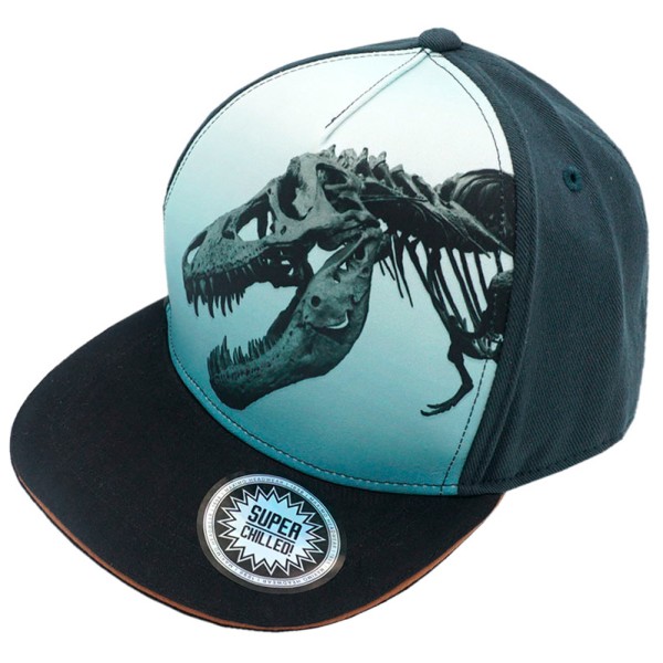 maximo - Boy's Cap T-Rex Skeleton - Cap Gr 51 cm;55 cm blau von maximo