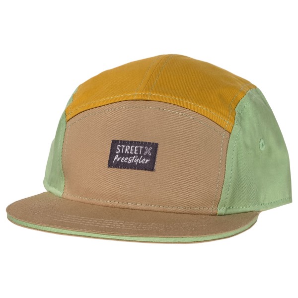 maximo - Kid's Cap Colorblock Snap-Back - Cap Gr 51-53 cm beige von maximo