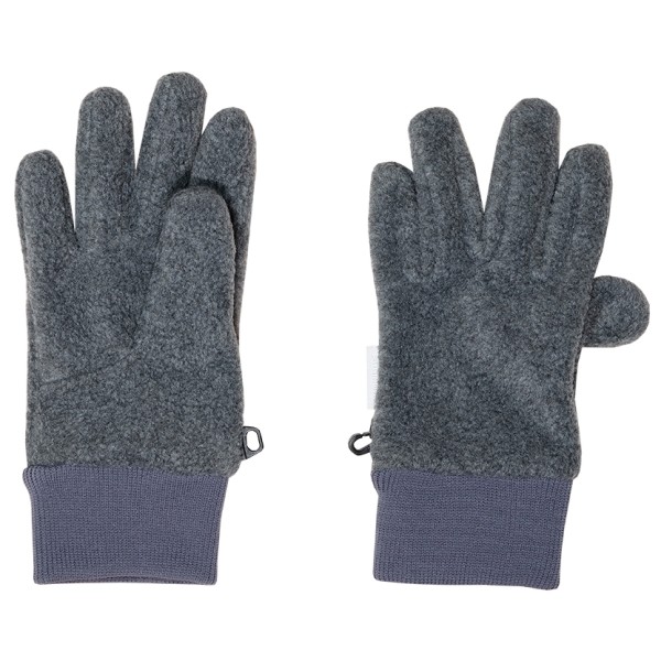 maximo - Kid's Fingerhandschuhe Fleece mit Strickbündchen - Handschuhe Gr 2;3;4;5;6 blau von maximo