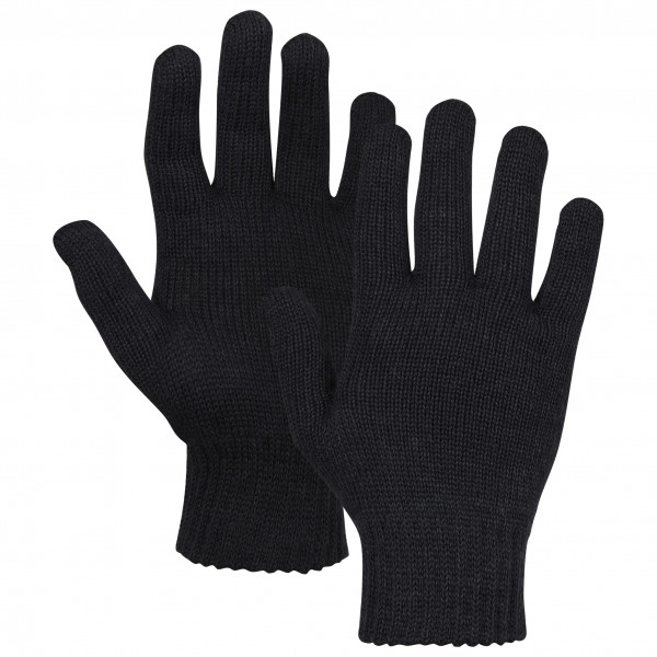 maximo - Kid's Maxi-Fingerhandschuh - Handschuhe Gr 7;8 grau;schwarz von maximo