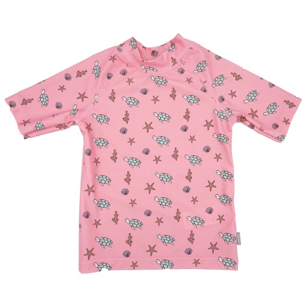 maximo - Kid's Mini Badeshirt S/S Print UV 50 - Lycra Gr 110/116 rosa von maximo