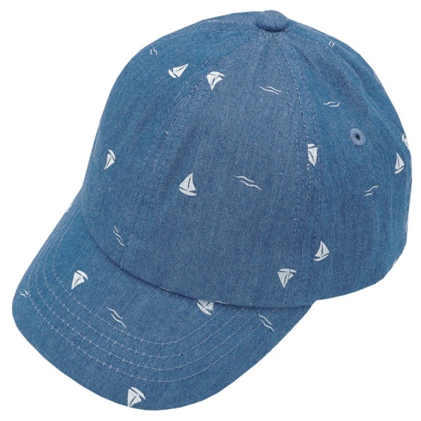 maximo - Kid's Mini Boy Cap Boat - Cap Gr 51 cm blau von maximo