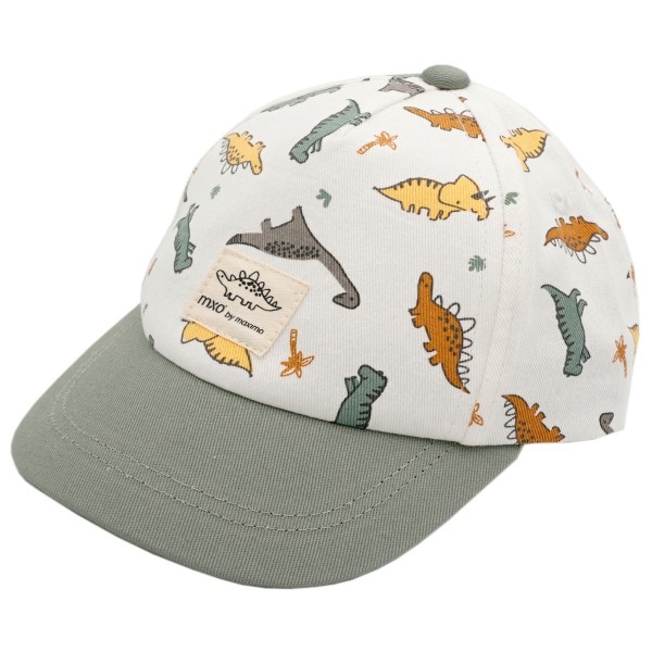 maximo - Kid's Mini Boy Cap Dino Klettverschluß - Cap Gr 47 cm;49 cm;51 cm;53 cm grau von maximo