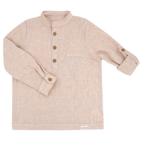 maximo - Kid's Mini Boy Hemd L/S - Longsleeve Gr 110 rosa von maximo