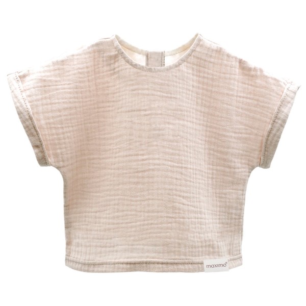 maximo - Kid's Mini Girl Top - T-Shirt Gr 110;98 beige;rosa;rot von maximo