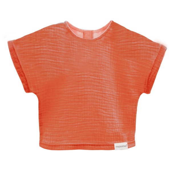 maximo - Kid's Mini Girl Top - T-Shirt Gr 110 rot von maximo