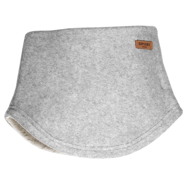 maximo - Kid's Mini-Halswärmer Fleece mit Teddyfutter - Halstuch Gr 1 - 47-51 cm grau;oliv;rosa von maximo