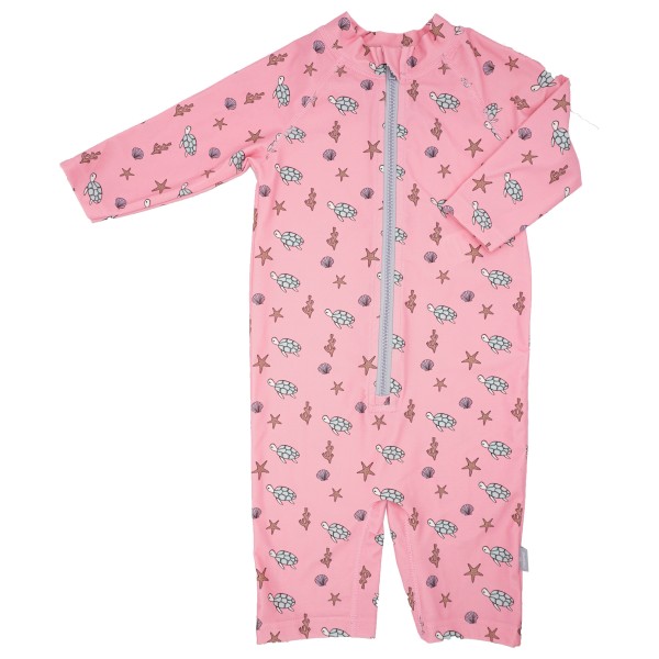 maximo - Kid's Mini Overall 3/4 Arm  Badestoff Print - Lycra Gr 110/116 rosa von maximo