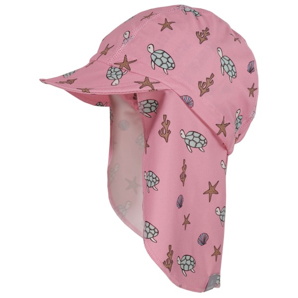 maximo - Kid's Mini Schildmütze Badestoff Nackenschutz UV50 - Cap Gr 51 cm rosa von maximo