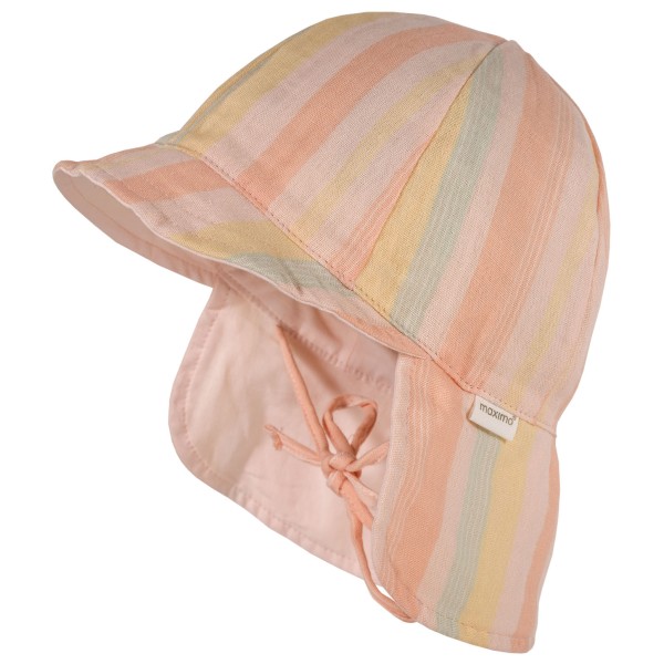 maximo - Kid's Mini Schildmütze Musselin - Cap Gr 47 cm beige von maximo