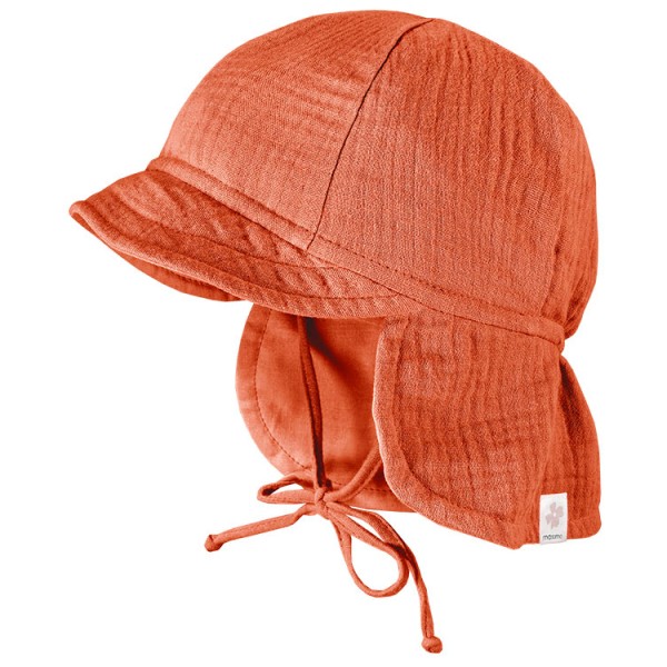 maximo - Kid's Mini Schildmütze Musselin - Cap Gr 47 cm rot von maximo