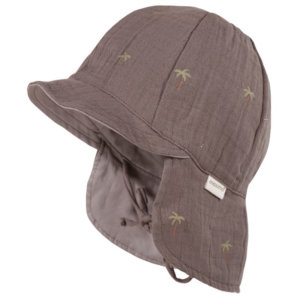 maximo - Kid's Mini Schildmütze Musselin - Cap Gr 49 cm braun von maximo