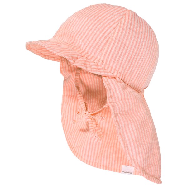 maximo - Kid's Mini Schildmütze Streifen - Cap Gr 45 cm rosa von maximo