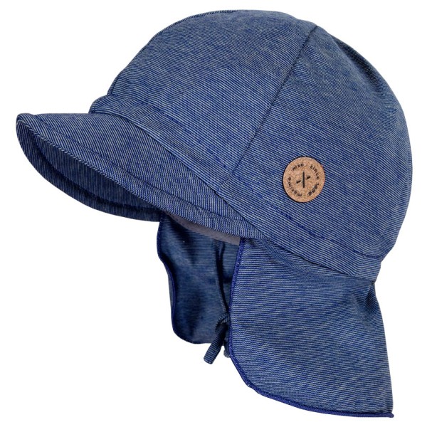 maximo - Kid's Mini Schildmütze m. Band - Cap Gr 45 cm blau von maximo