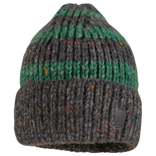 maximo - Kid's Mütze Blockringel mit Effektgarn - Mütze Gr 55 cm grau maximo - Kid's Mütze Blockringel mit Effektgarn - Mütze Gr 55 cm grau von maximo