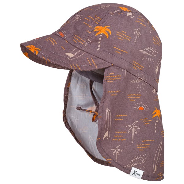 maximo - Kid's Schildmütze Palme - Cap Gr 49 cm braun von maximo