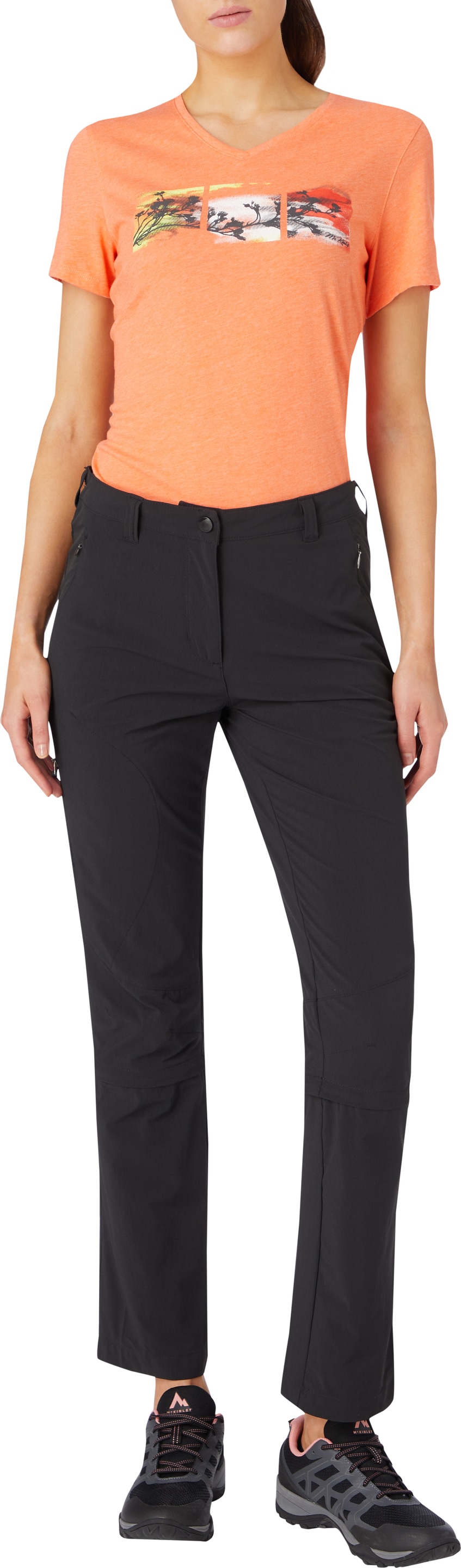 McKINLEY Outdoorhose »Da.-Abzipphose Mandorak II W«, (1 tlg.) von mckinley