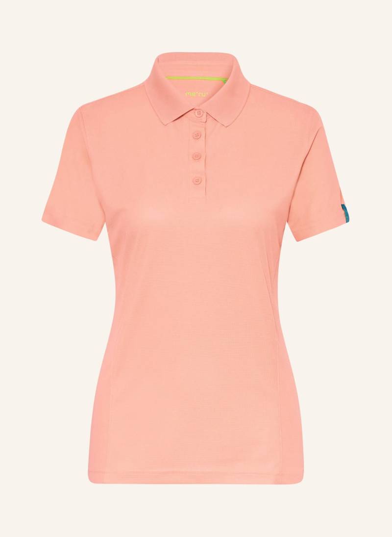 Me°Ru' Funktions-Poloshirt Bristol rosa von me°ru'