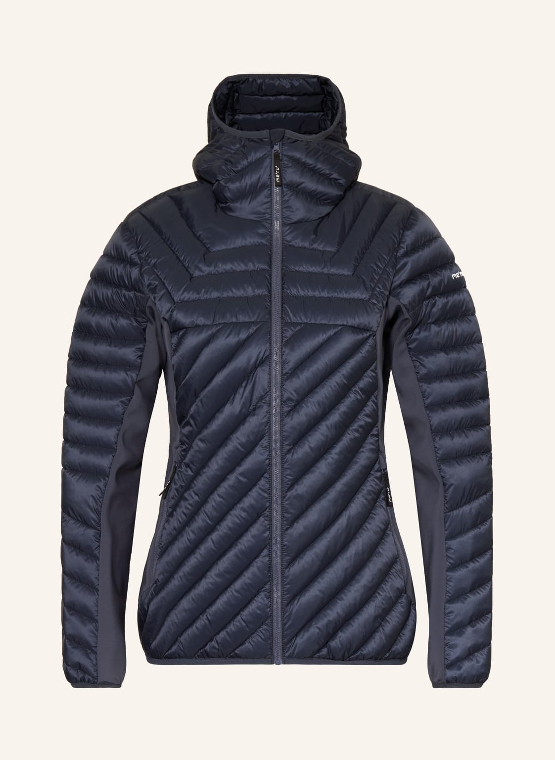 Me°Ru' Hybrid-Steppjacke Halifax grau Me°Ru' Hybrid-Steppjacke Halifax grau von me°ru'