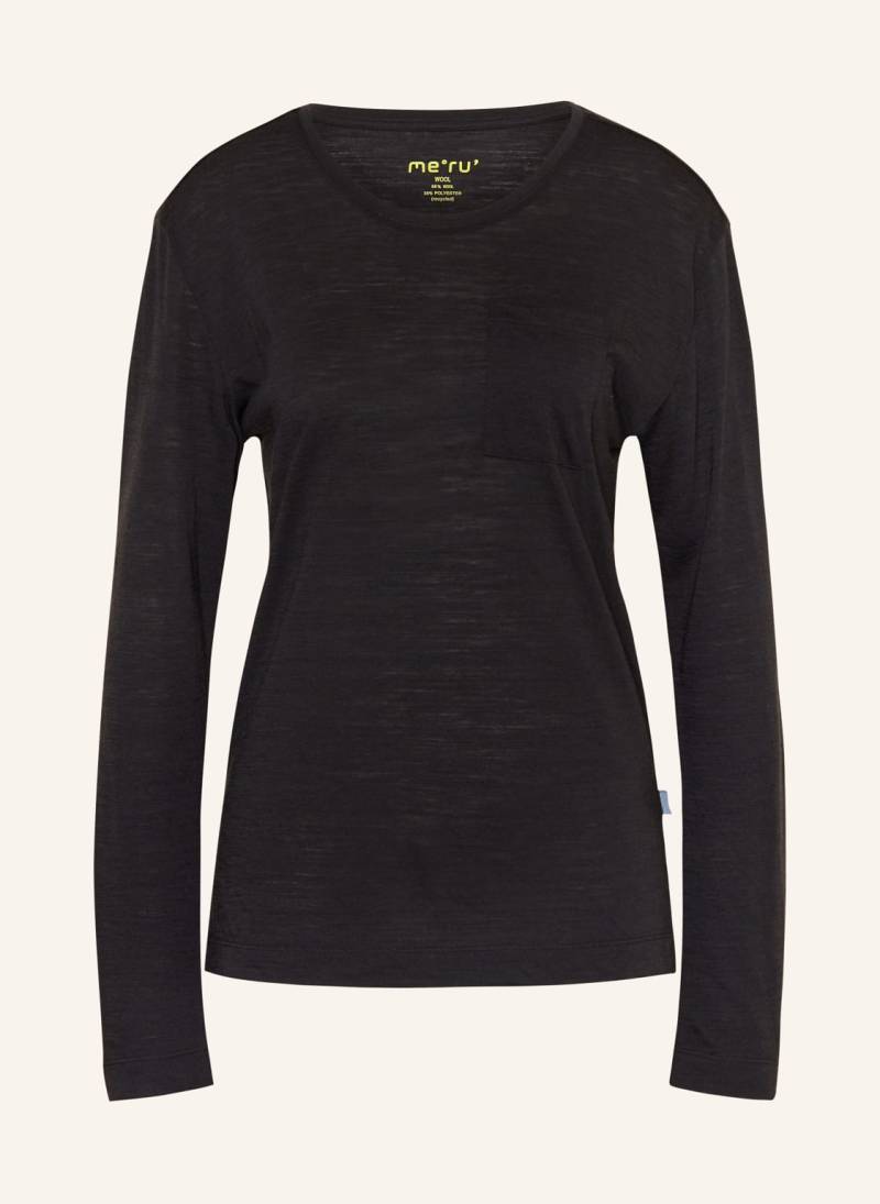 Me°Ru' Longsleeve Vaxholm schwarz Me°Ru' Longsleeve Vaxholm schwarz von me°ru'