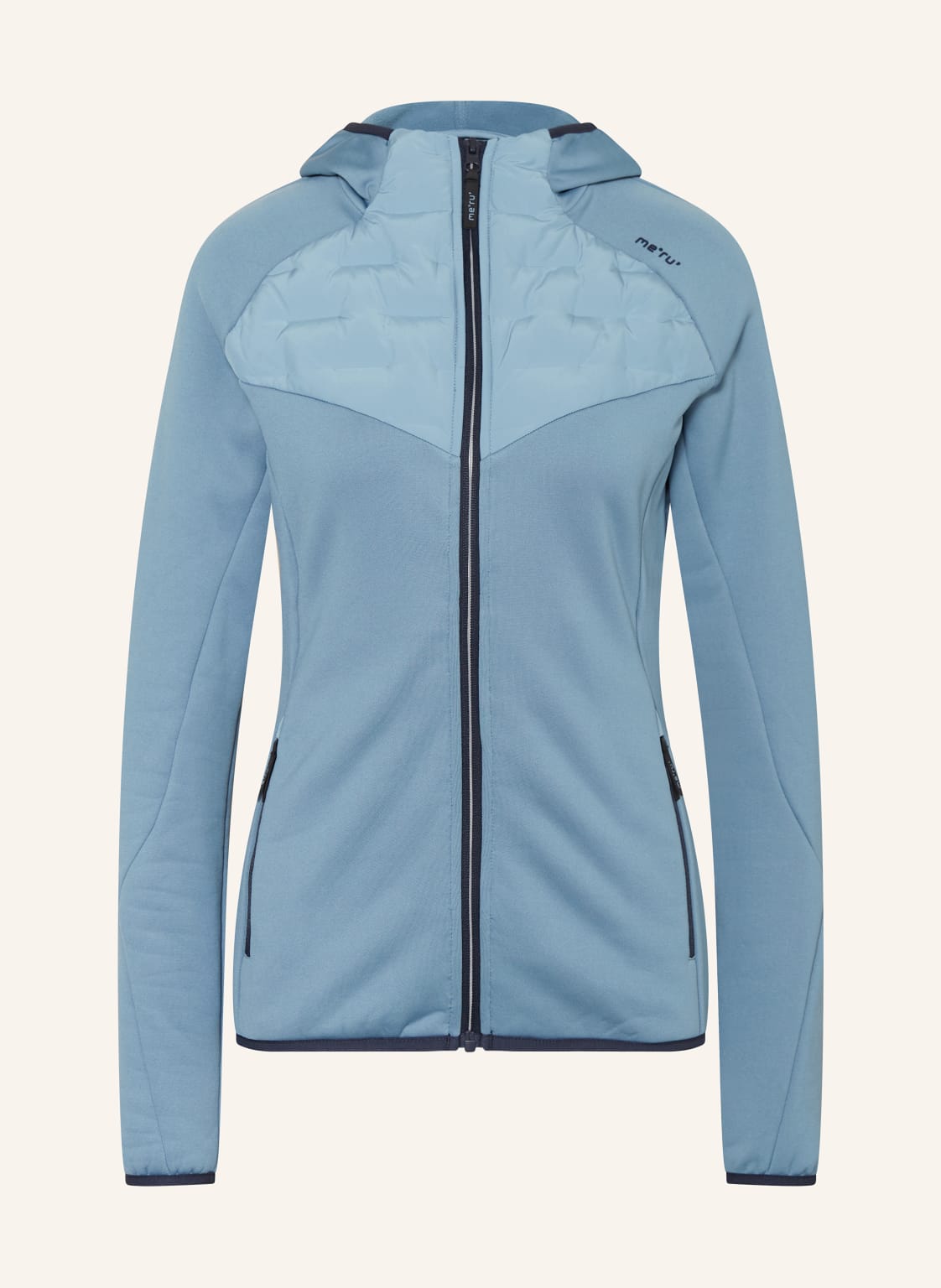 Me°Ru' Midlayer-Jacke Bath blau von me°ru'