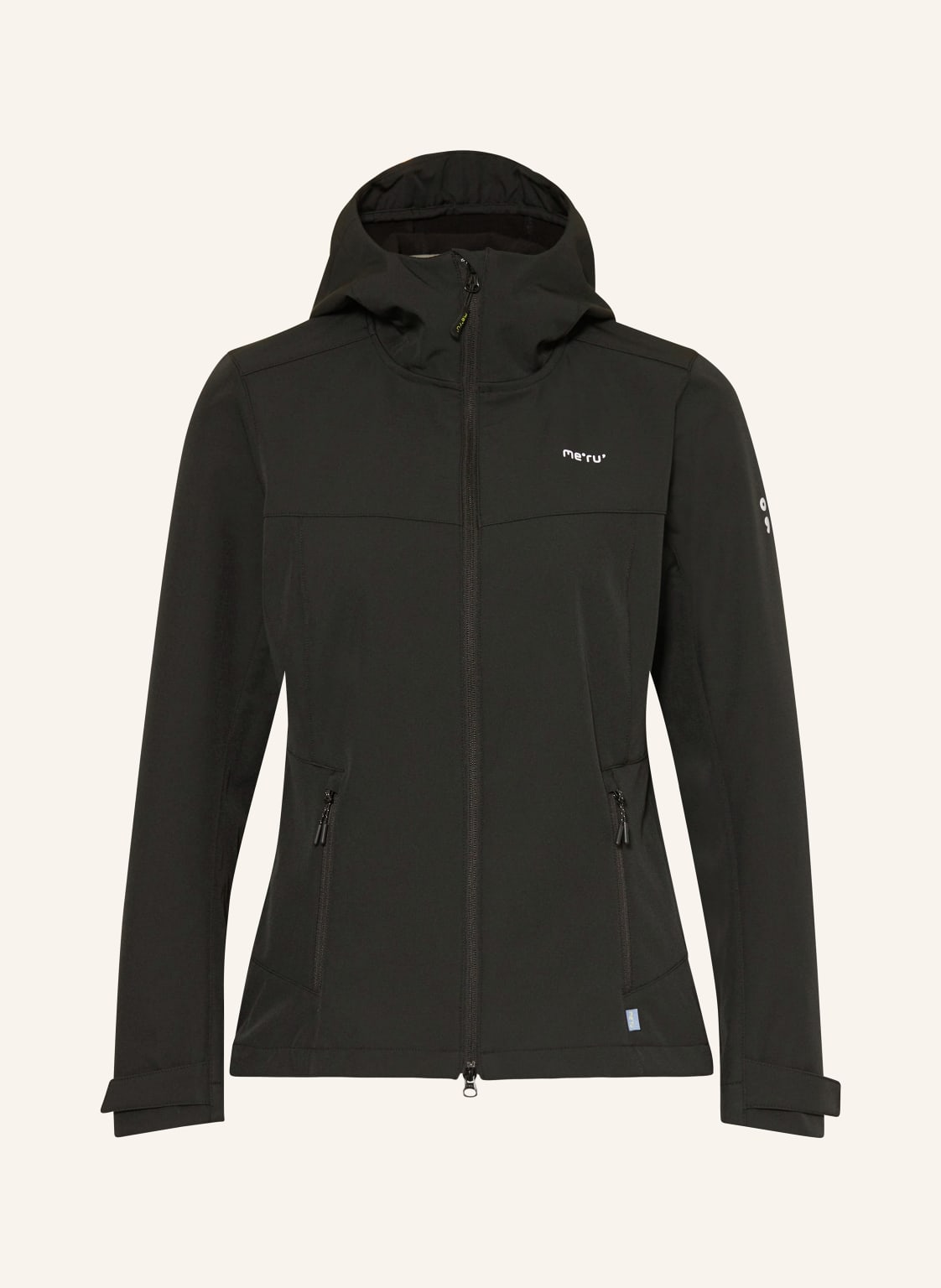 Me°Ru' Softshell-Jacke Toulouse schwarz von me°ru'