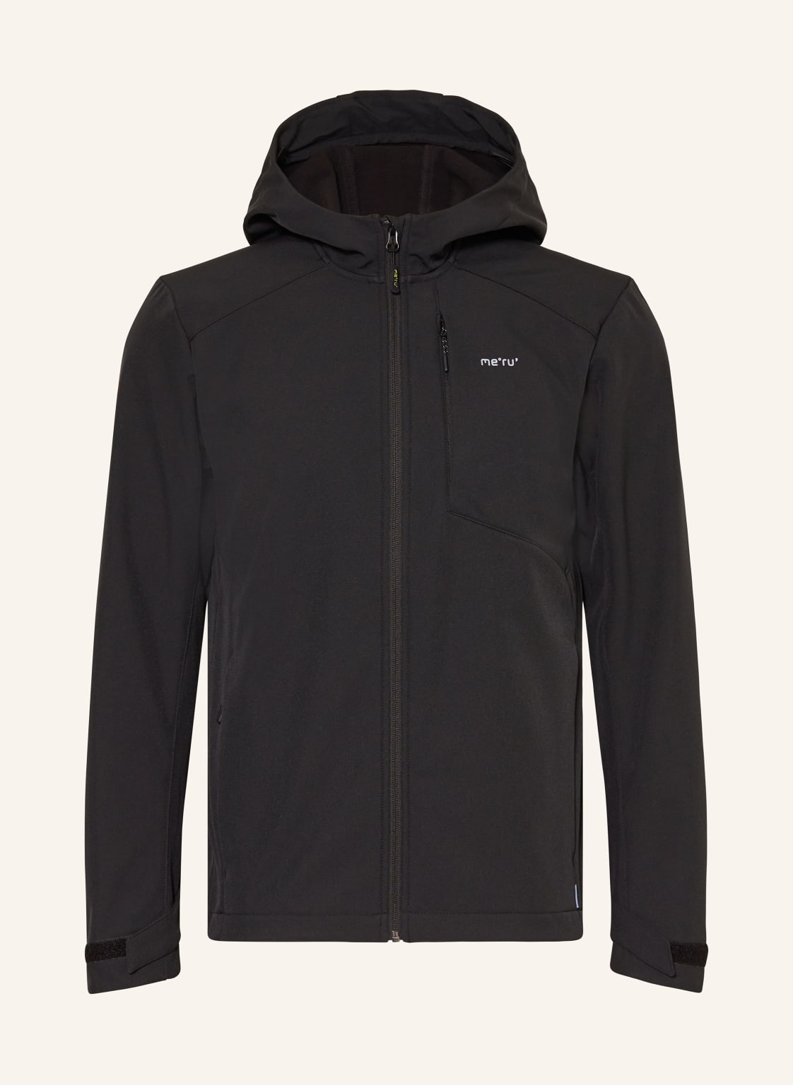 Me°Ru' Softshell-Jacke Toulouse schwarz Me°Ru' Softshell-Jacke Toulouse schwarz von me°ru'